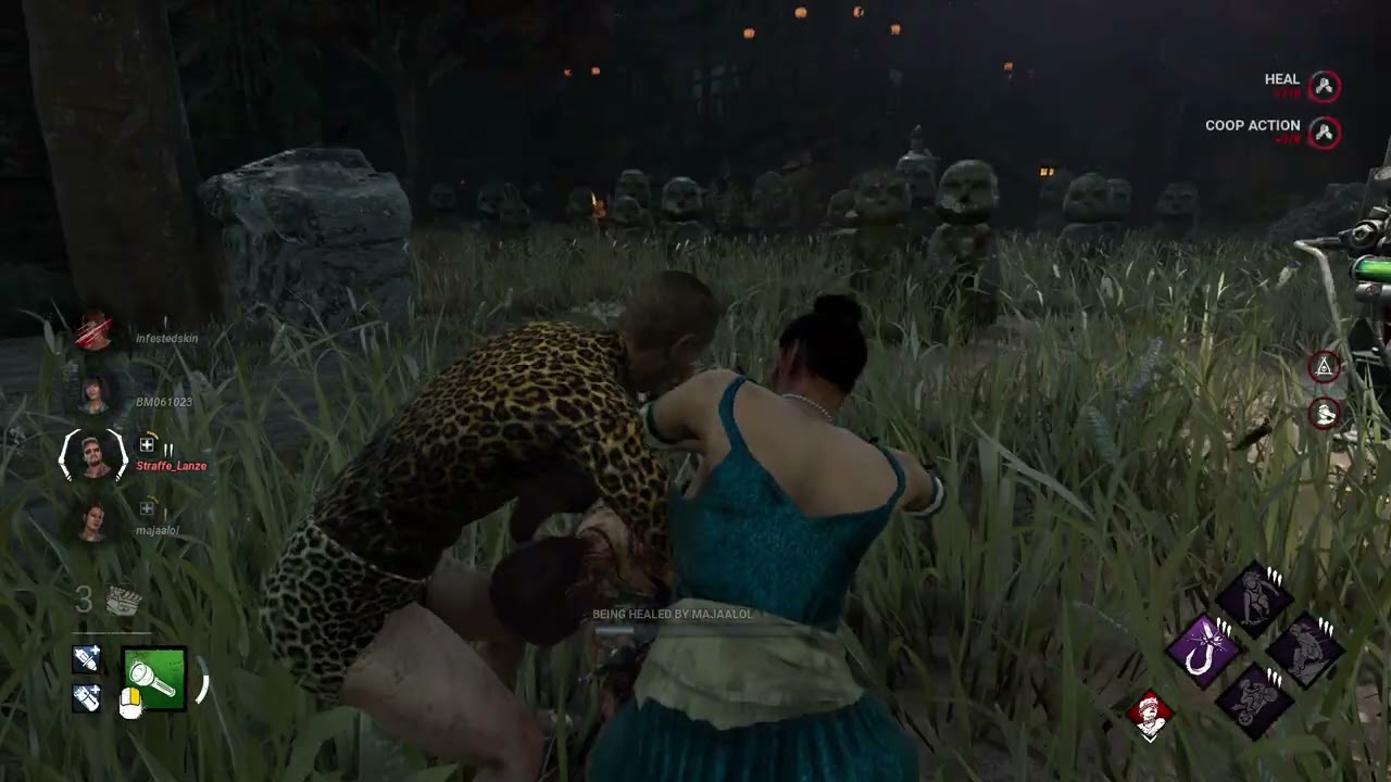 DBD solo playing toxic surv
