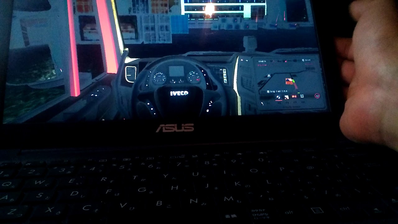 ASUS VivoBook E203NA　Euro Truck Simulator 2&nbsp;　動作確認