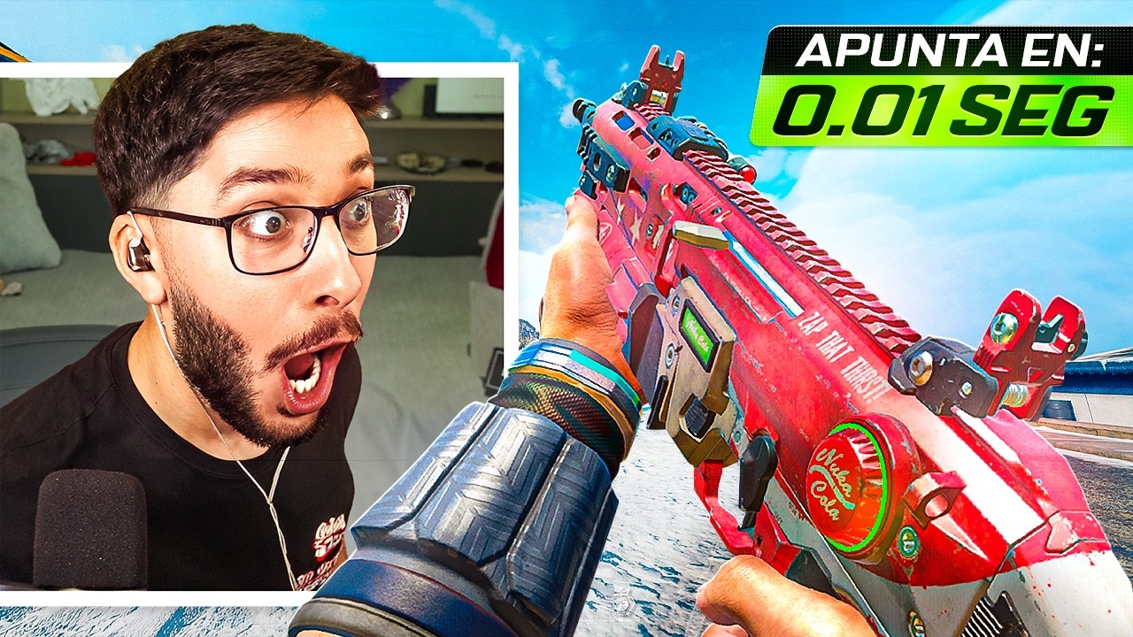 Usé el ARMA MÁS RÁPIDA de WARZONE