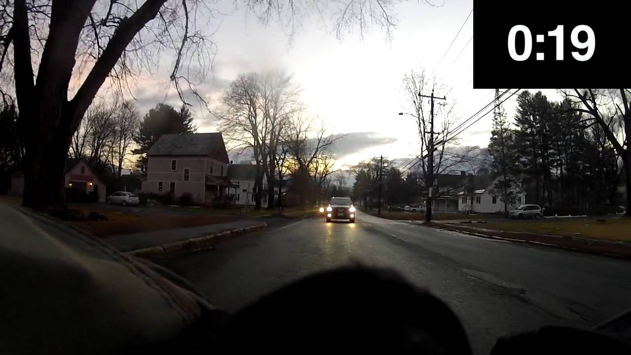 A Timing Experiement: Motorists' Delay Due To Presence Of A Bicycle Driver