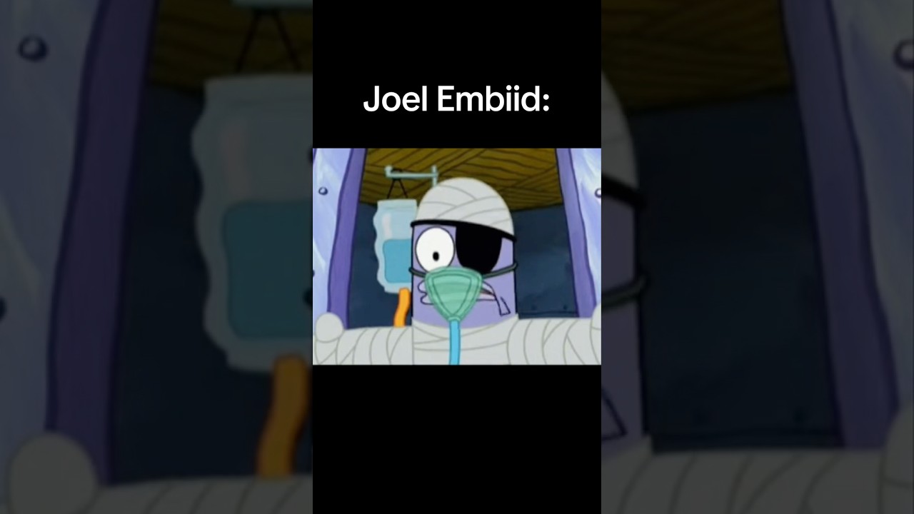 Joel Embiid needs to retire&hellip; #nba #meme #joelembiid #76ers #shorts