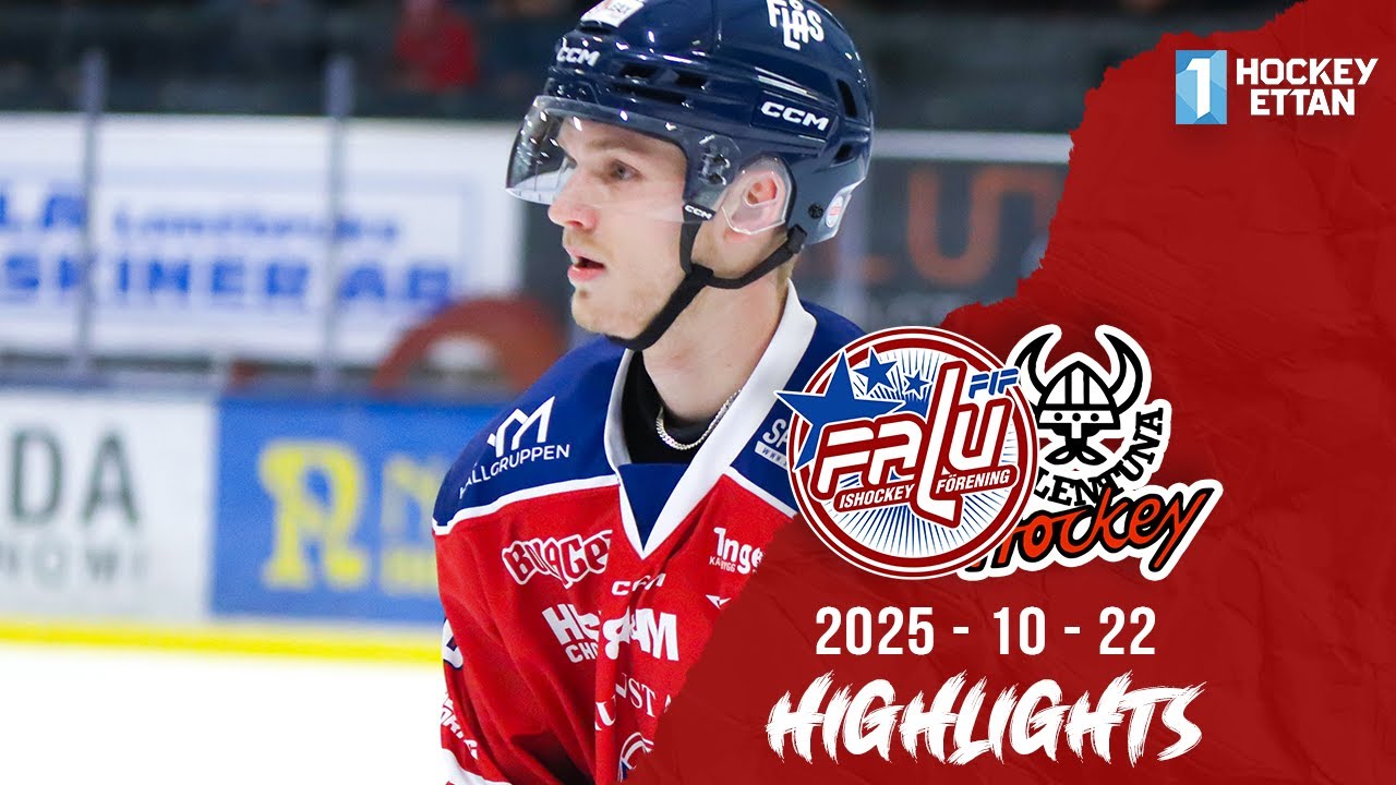 Highlights: Falu IF - Vallentuna Hockey (3-1)