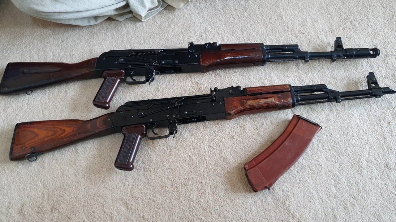 Russian AK 74 5.45×39 Rifle / Kalakove 222 Rifle Old Model