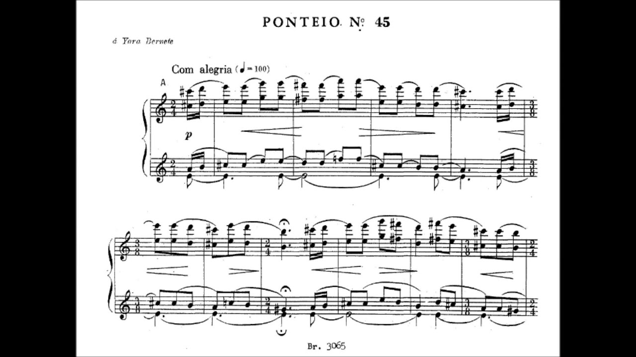 Camargo Guarnieri - Ponteio No.45 