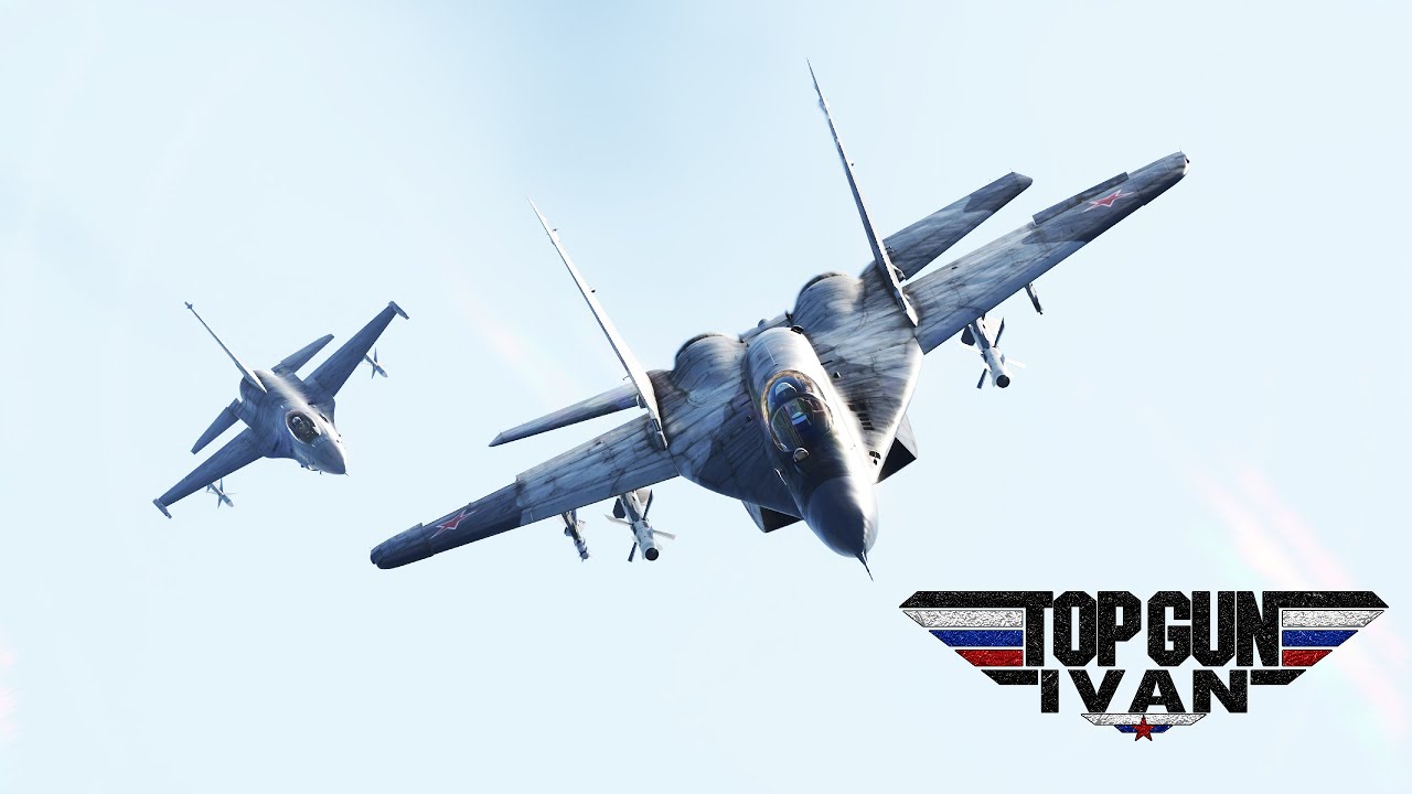 Unofficial War Thunder Cinematic - TOP GUN IVAN | Canyon Dogfight | MIG-29 vs F-16 | Apex Predators