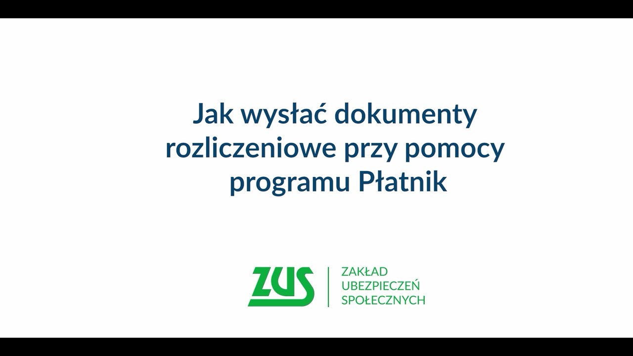 Jak wysłać dokumenty rozliczeniowe przy pomocy programu Płatnik