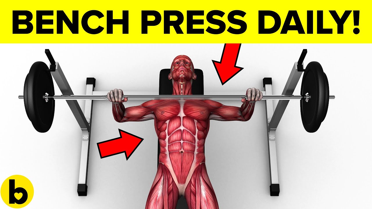 Doing Bench Press EVERY DAY Will Do THIS To Your Body