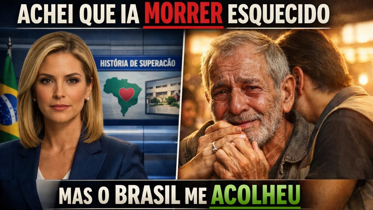 Ao chegar ao Brasil, idoso venezuelano debilitado chorou: “Achei que ia morrer esquecido”