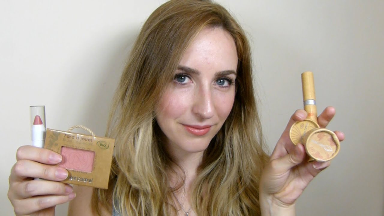 Mi trucco con voi con makeup bio (couleur caramel)