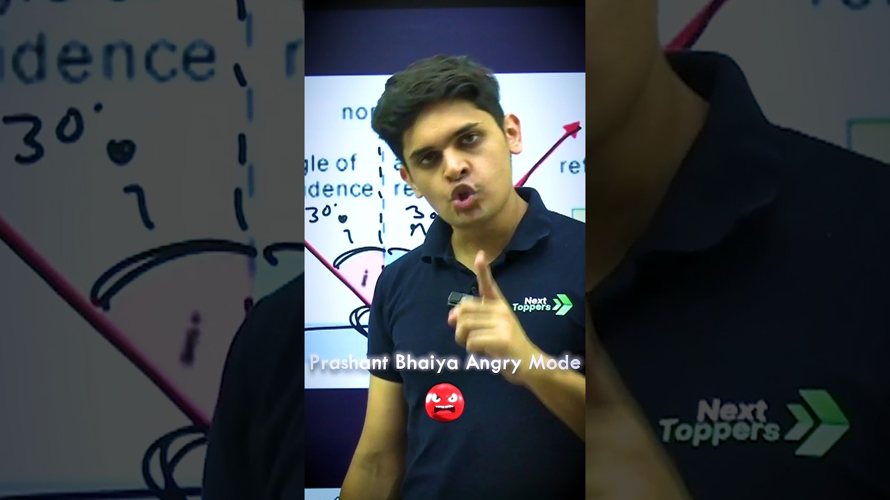 Prashant bhaiya got Angry in Live Class 😡||Prashant Kirad #cbse #class10 #shorts #love #funny #angry