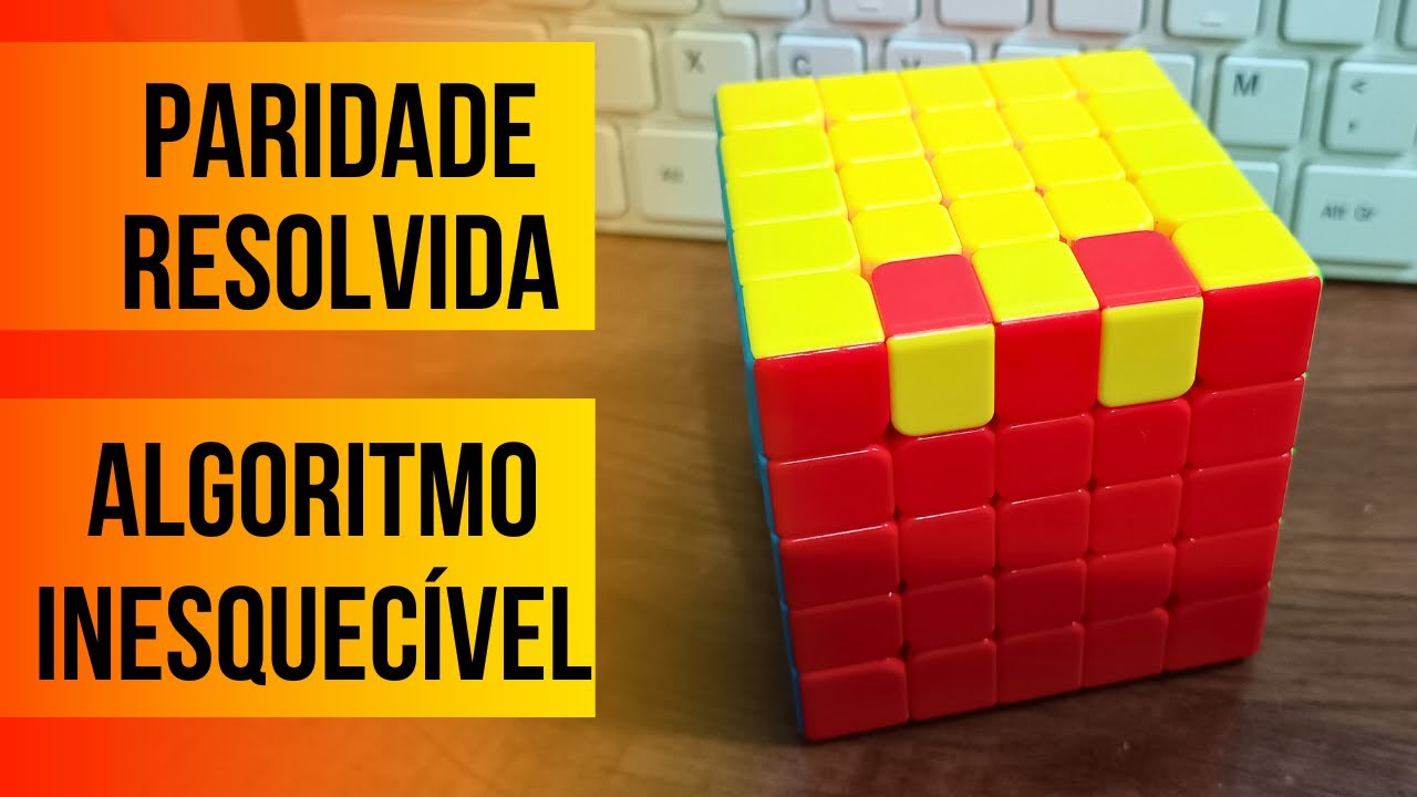 Resolva pra Sempre  a Paridade no 5x5 e 4x4  #paridade #cubomágico