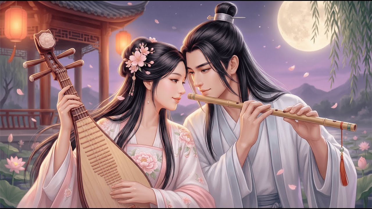 Erhu Romantic Music: Romantic Sentimental Erhu Music | Love Music ⁨@AncientMoonlightMusic