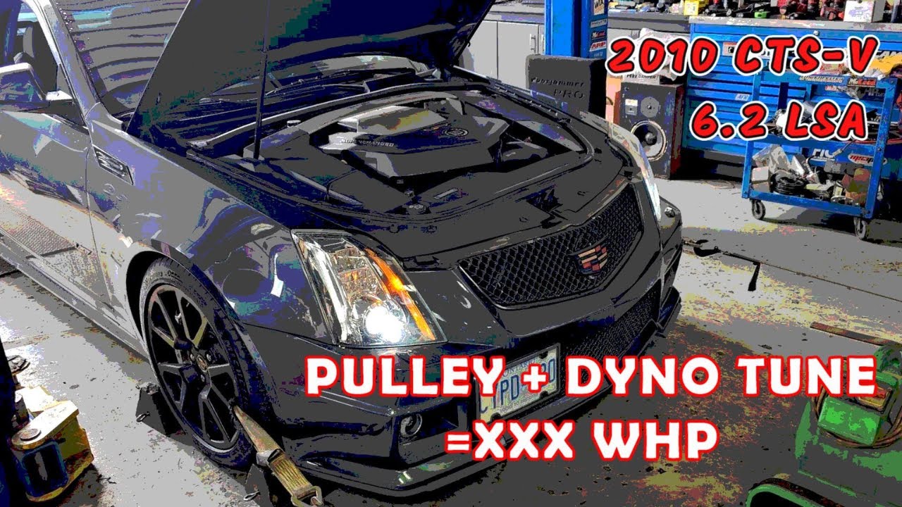 FINALLY CTS-V2 UPGRADES AND DYNO TUNE