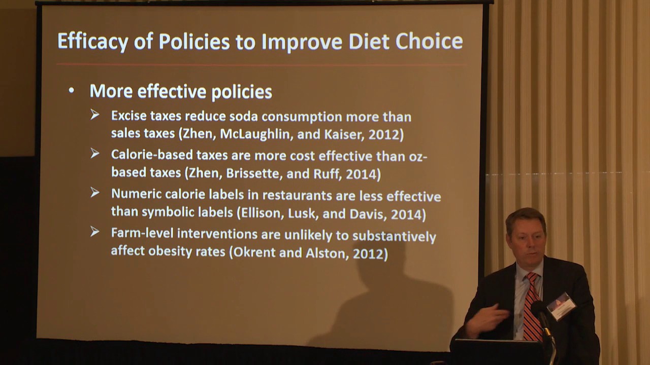 Jayson Lusk,  President of the AAEA - Understanding Consumer Pref. to Enhance Well-being & Food Se..