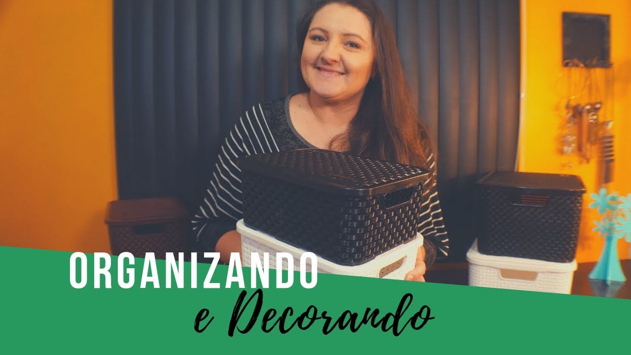 3 AMBIENTES ORGANIZADOS COM CESTAS DE RATTAN | Como organizar | #crisribeirotv #comoorganizar
