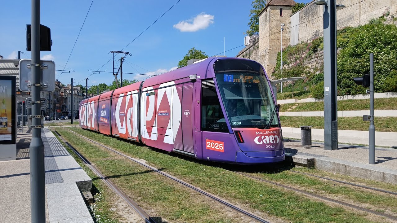 Spot de bus et tram Twisto à Caen + train NO_MA_D + ✈️ le  10/05/25