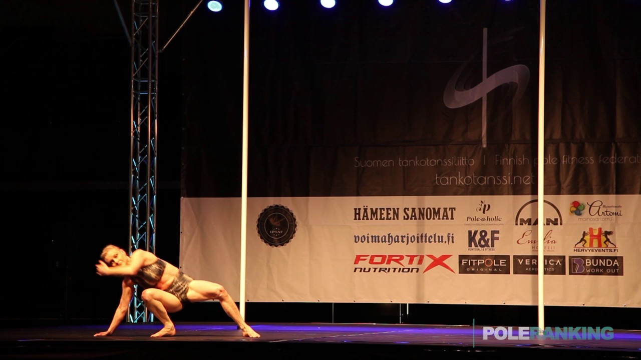 Tintti Mikkonen - Finnish Pole Dance Championships 2017
