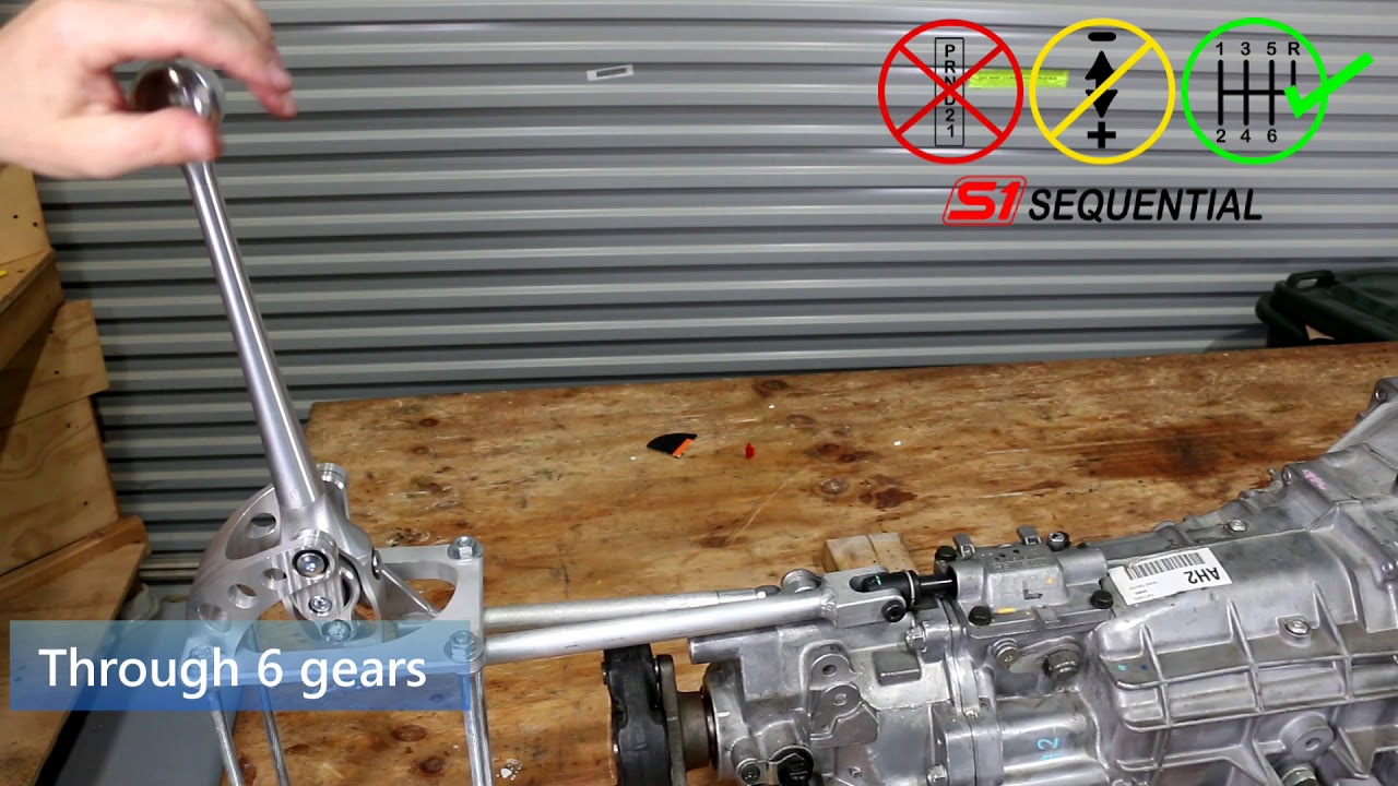 H-Track shifter, S1 sequential