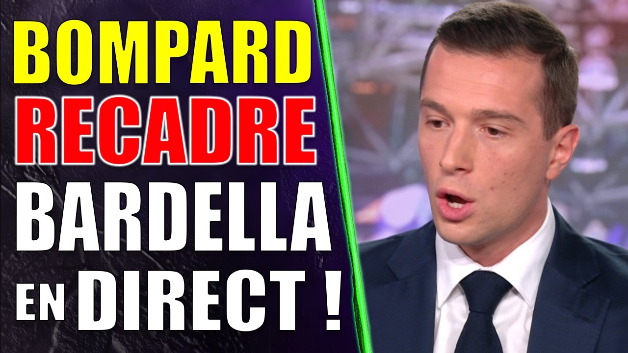 JORDAN BARDELLA se fait DÉMONTER par MANUEL BOMPARD en direct !