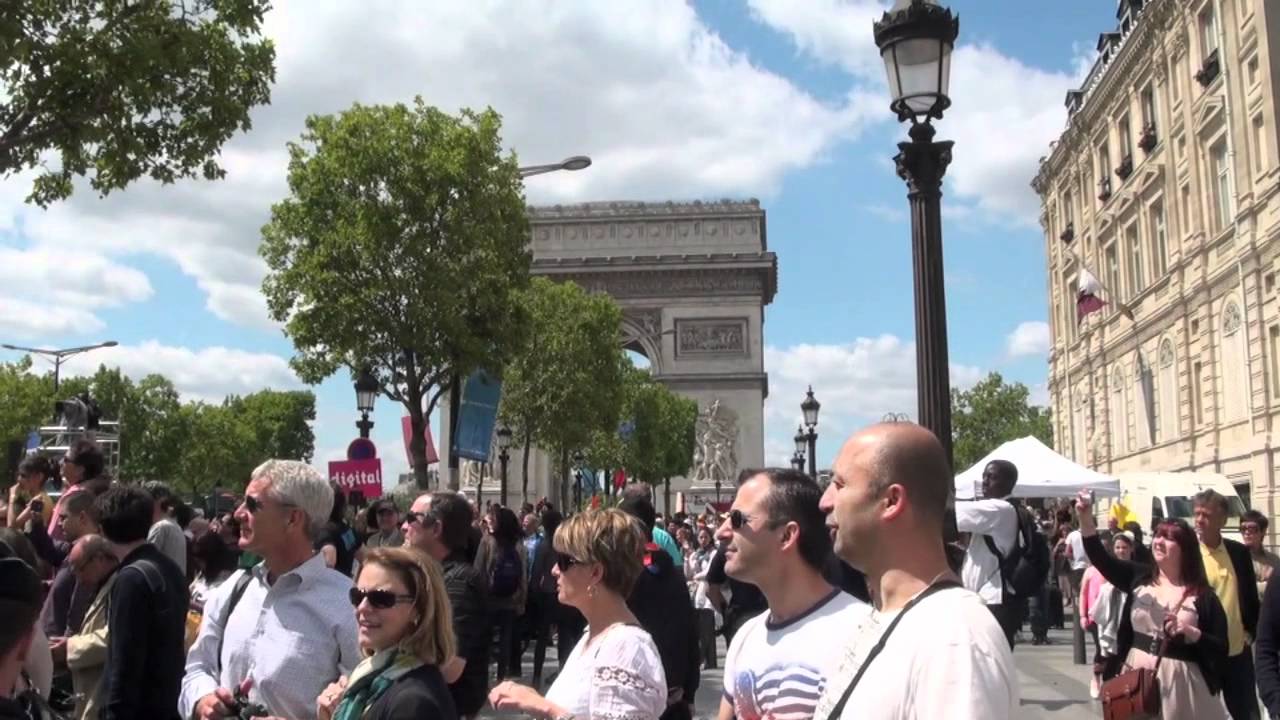 PARIS 11 of 12 - TOUR DE FRANCE AT FINISH