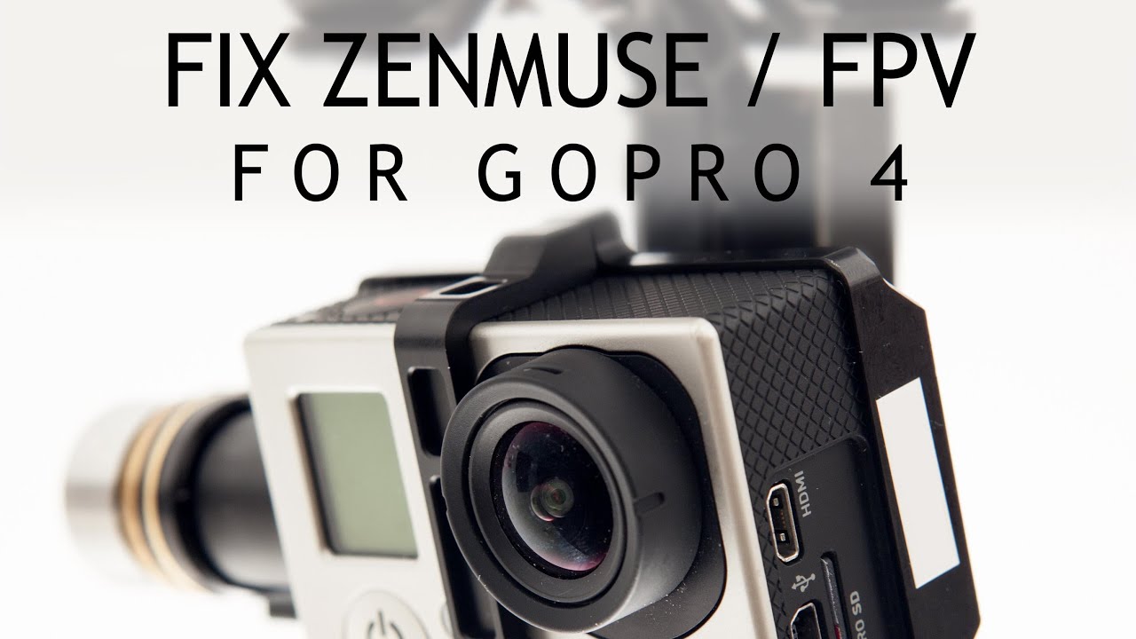 #27 DJI Phantom Tutorial - Use FPV with GoPro 4! Modificate your Gimbal!