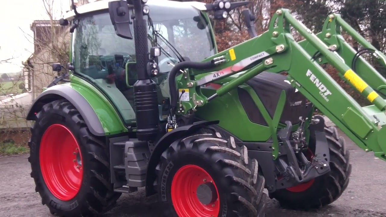 Fendt 312 Prof Plus 43KPH c/w Cargo 4X75 loader & front linkage