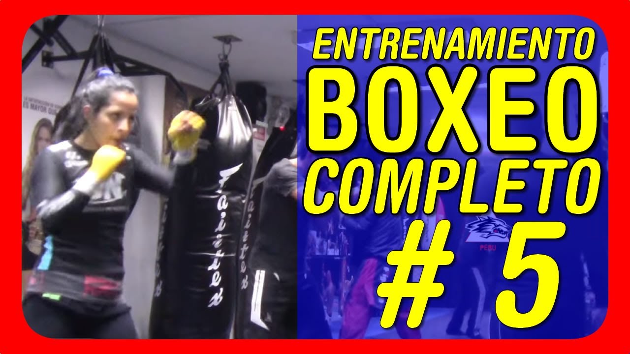 🥊 Entrenamiento de boxeo Completo 🏆 clase de Boxeo #5 💪 Academia de Boxeo 👍