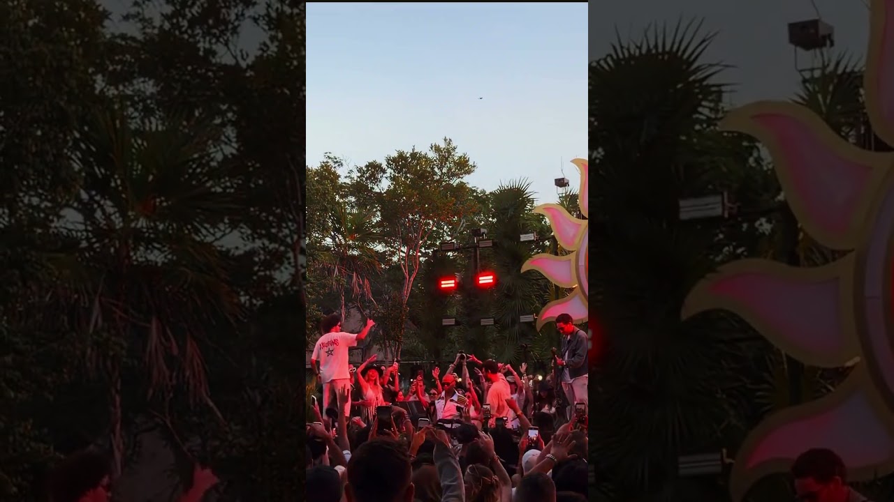 FRANCIS MERCIER b2b Afrojack playing Afrohouse at Zamna Tulum 2026 Mexico sunrise