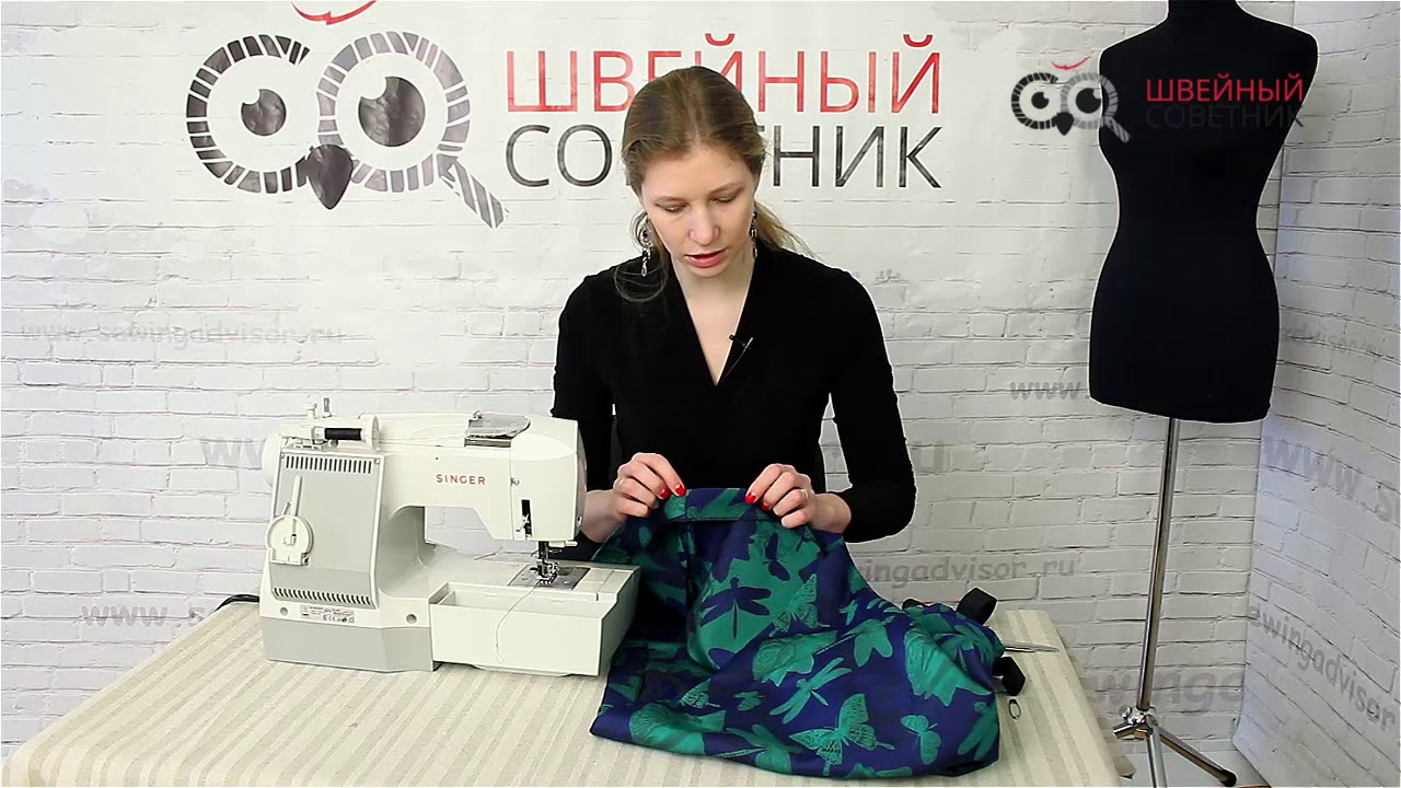 Видео урок. Пошив юбки татьянки на резинке. Выкройка