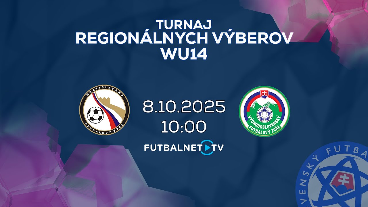 Turnaj Regionálnych Výberov WU14 (Október 2025): BFZ - VsFZ