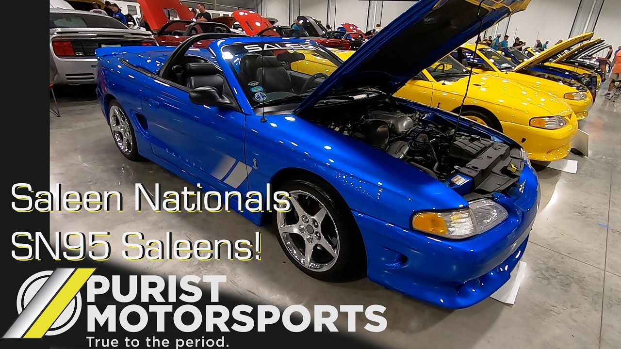 SN95 Saleen (94 - 04) Mustangs of the Saleen Nationals 2022: Amazing Ford Ponies