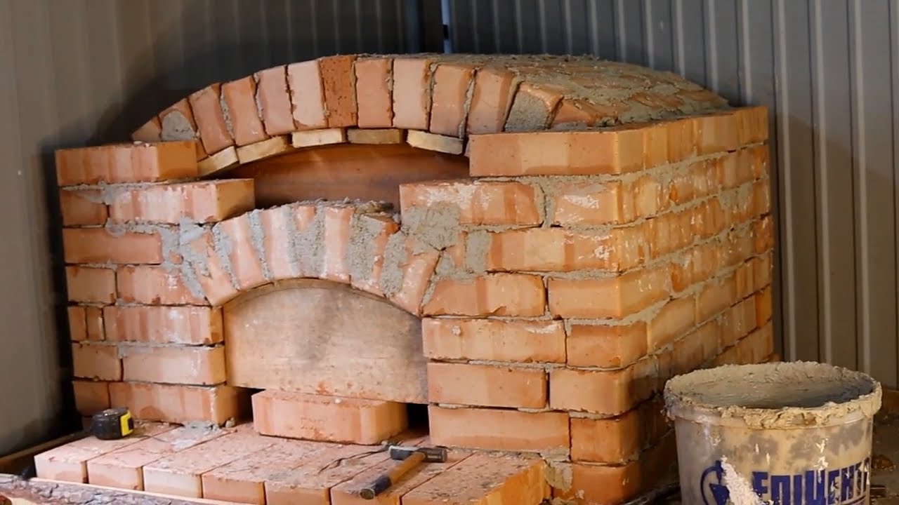 Помпейская ПЕЧЬ для ПИЦЦЫ своими руками 2. Слияние технологий