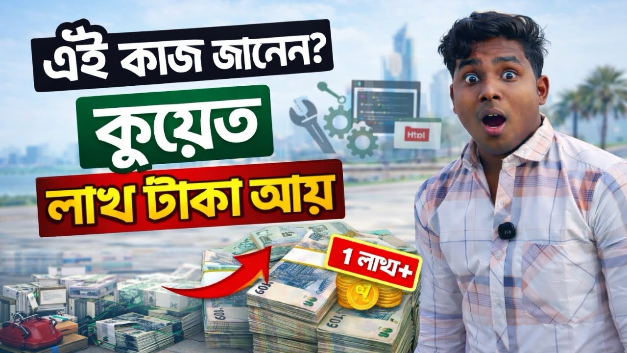 কুয়েতে এই কাজ জানেন | মাসে ১ লাখ টাকা আয় সম্ভব | Kuwait High Salary Jobs 2026