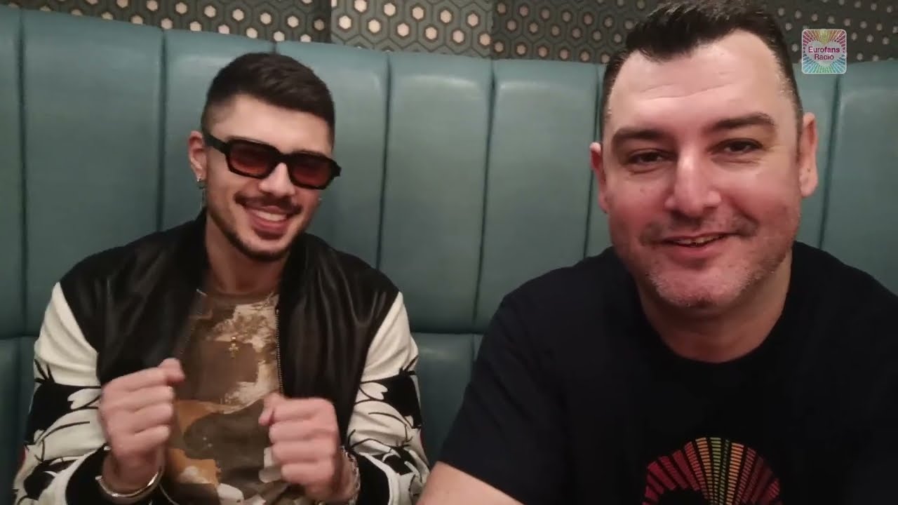 Eurofans Radio Meet & Greet Video with Andrew Lambrou Cyprus' Eurovision 2023 representative.