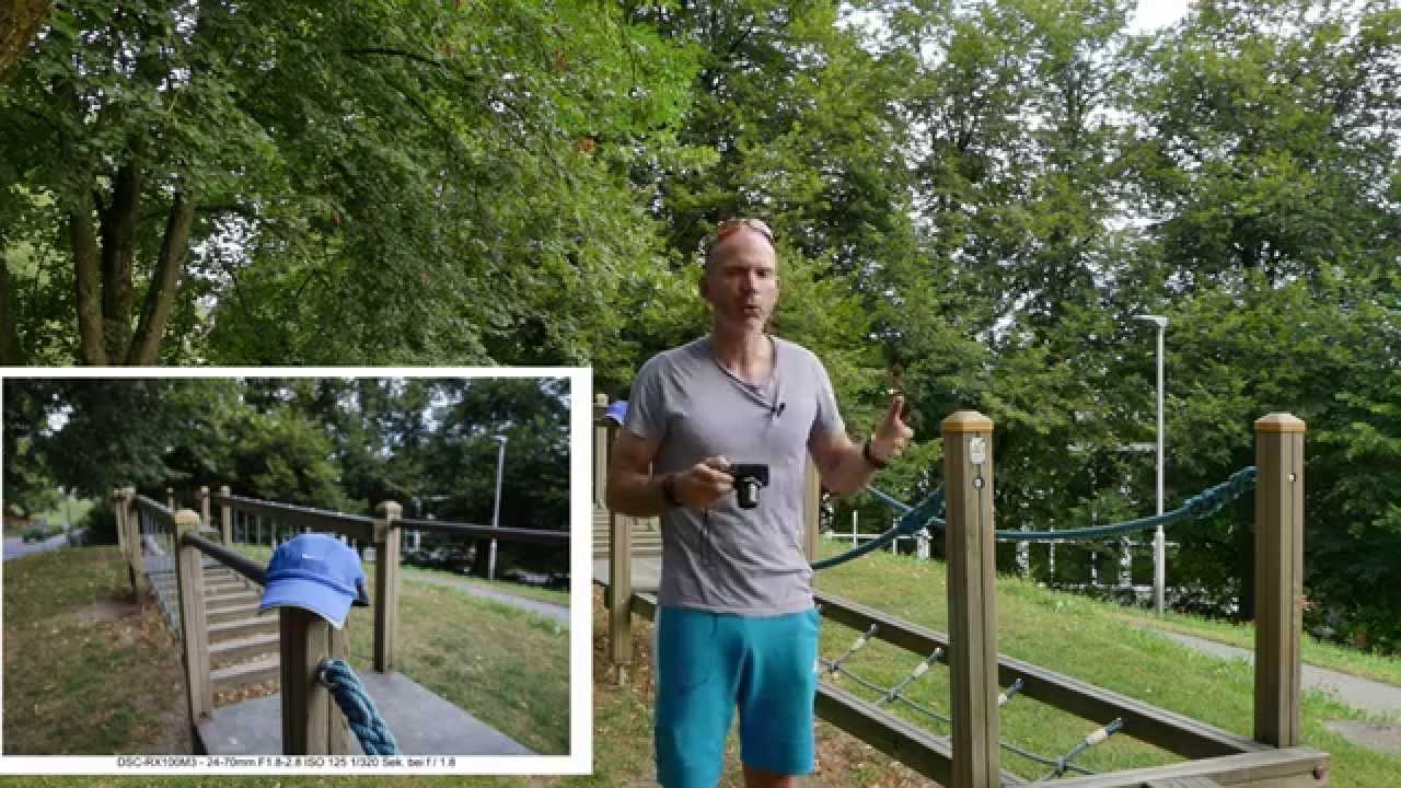 07: Personen freistellen mit der Sony RX100 M3