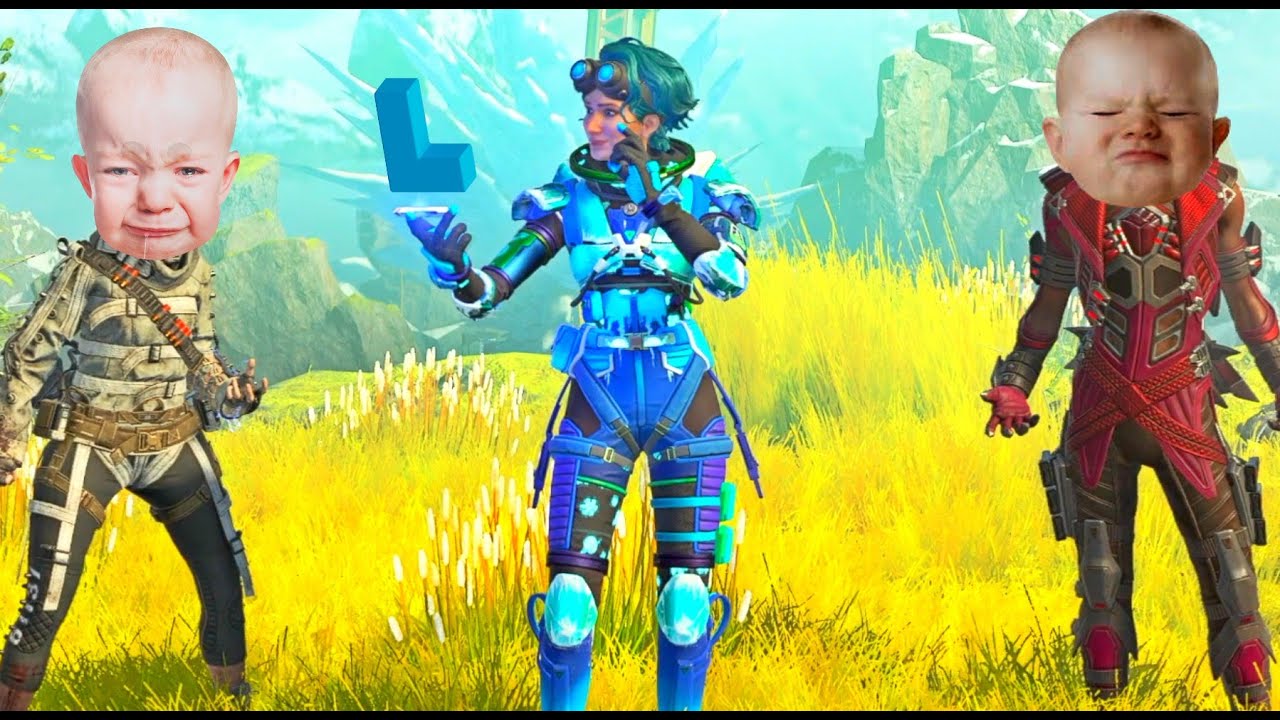 МЕСТЬ за хамство соратников! (Apex Legends)