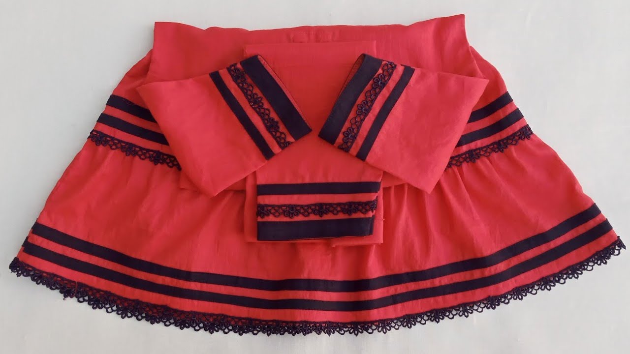 How To Design Baby Girl Eid Frock New And Styles / Baby Frock Design / Uzaib Dress Design