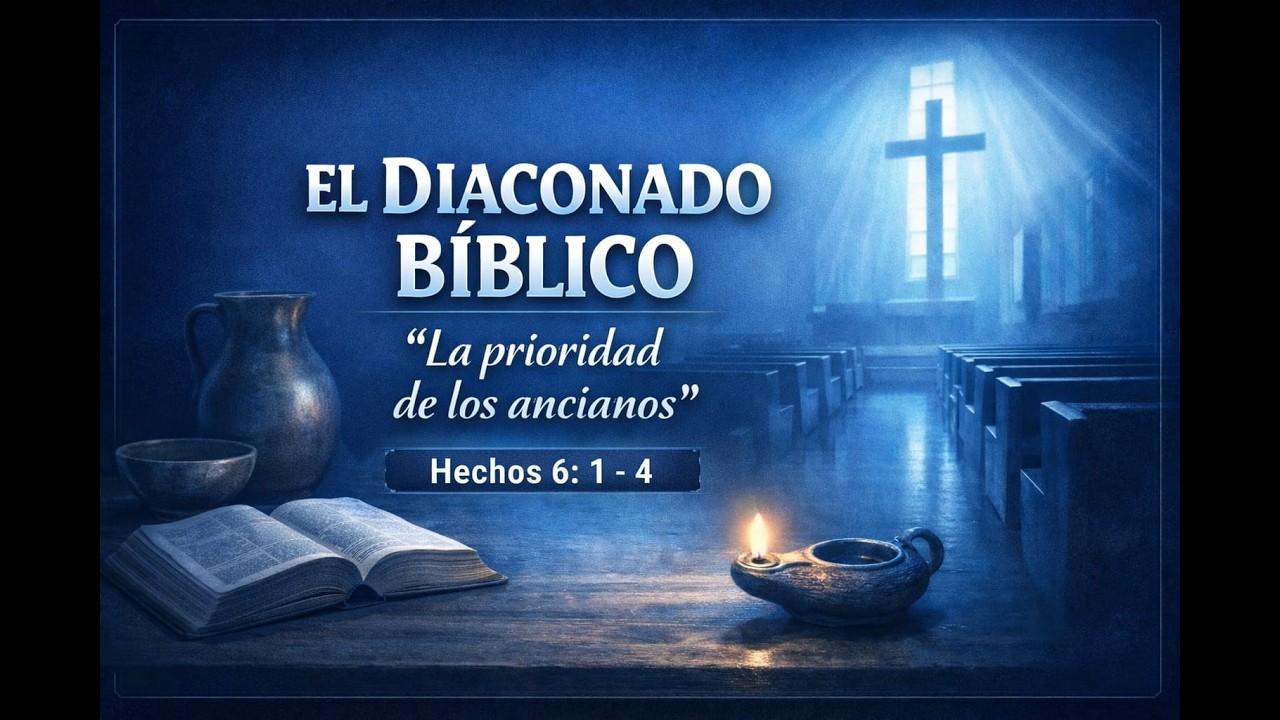 El diaconado bíblico: LA PRIORIDAD DE LOS ANCIANOS. Hechos 6: 1 - 4. Alberto Gonzales.