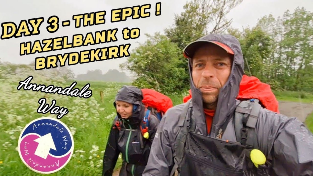 Full Annandale Way-Day 3 -Hazelbank to Brydekirk-Dumfries & Galloway-Through Hiking-River Annan.