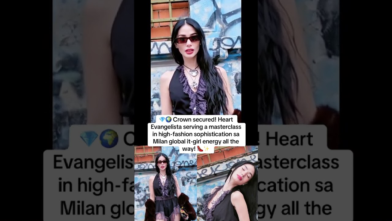 PAGDATING SA FASHION WEEK #1 PA DIN SI HEART 💖 #heartevangelista #viral