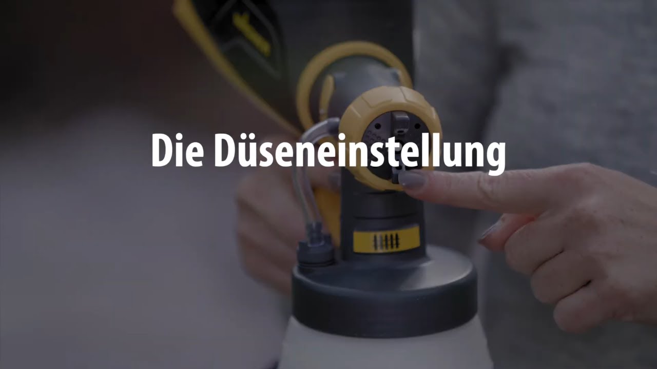 D&uuml;se richtig einstellen | Tipps und Tricks beim Spr&uuml;hen von Lacken und Lasuren | WAGNER
