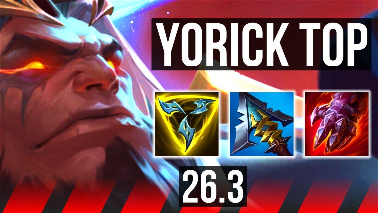 YORICK vs MORDEKAISER (TOP) | Good KDA: 8/1/2 | EUW Diamond | 26.3