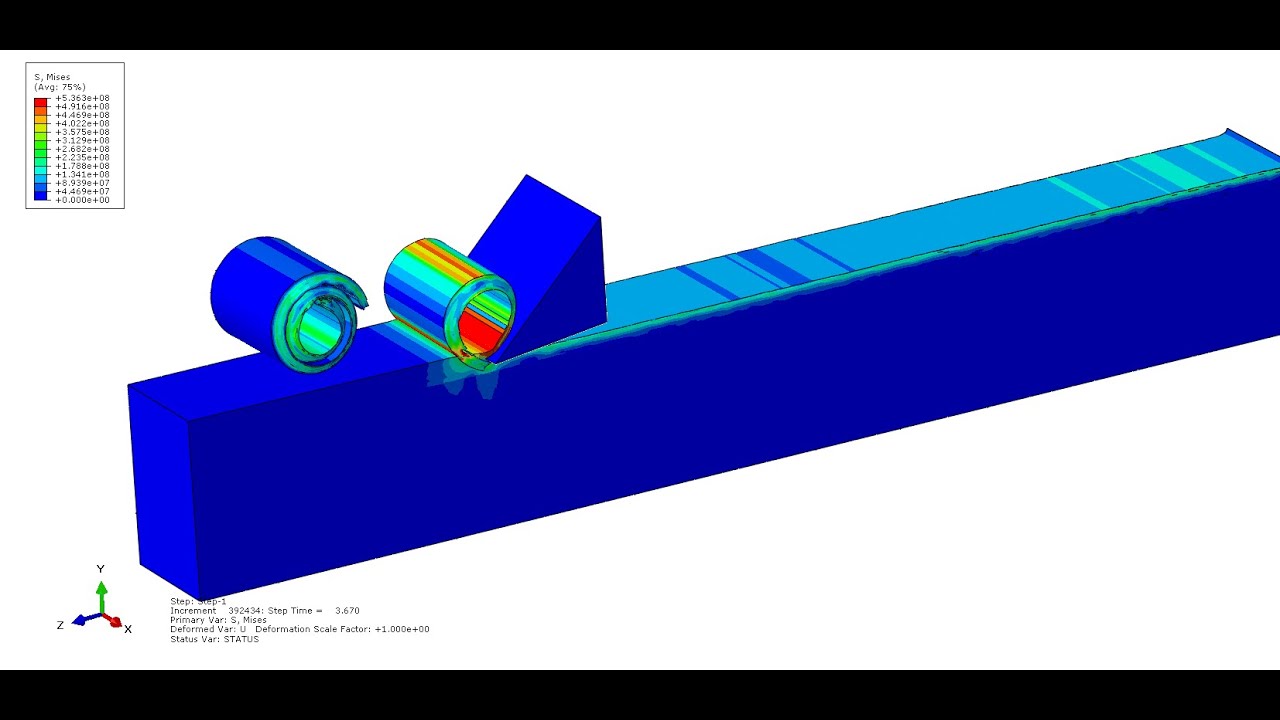 abaqus | chip formation | step by step | full video