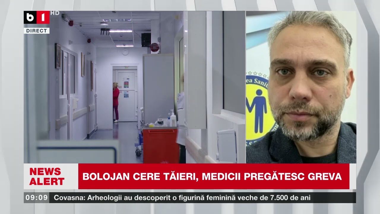 SINDICALIȘTII DIN SĂNĂTATE AMENINȚĂ CU GREVA GENERALĂ. G. PREDICĂ, FSS, CU DETALII_Știri B1TV_11febr
