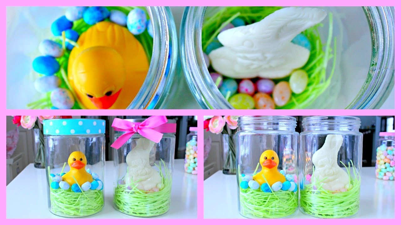DIY Easter Gift Ideas ~ Easter jars
