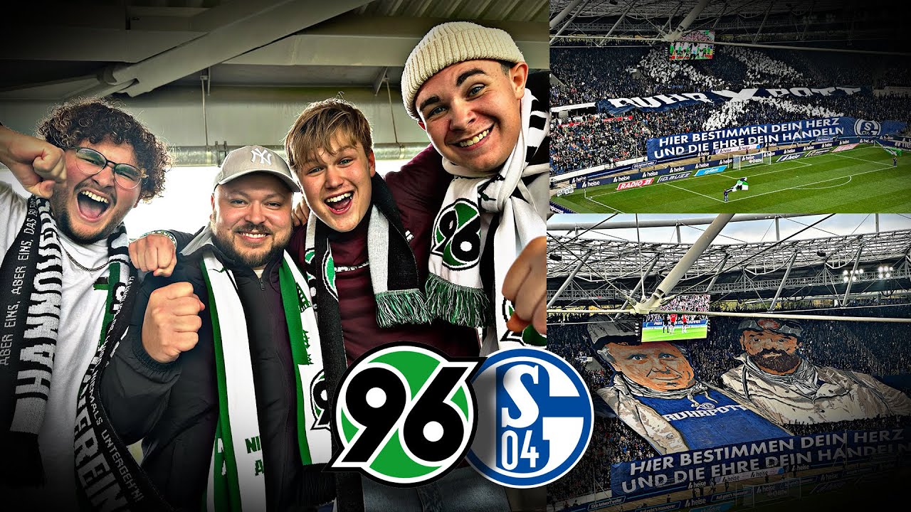 Das BESTE HEIM-TEAM der 2.LIGA🔥 Hannover 96 - Schalke 04 Stadionvlog