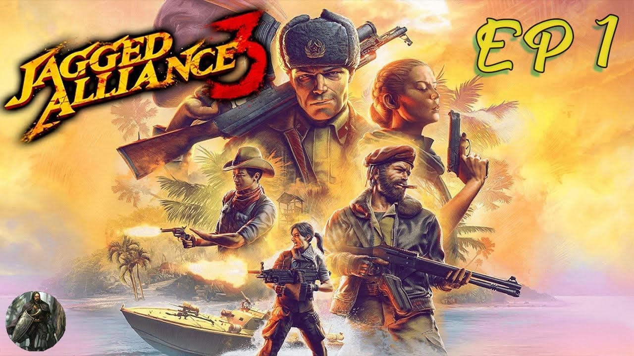 Gérer votre équipe de mercenaire pour sauver le président- Jagged Alliance 3 - ép 1- FR