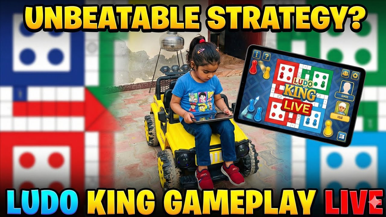 Unbeatable Strategy? Ludo King Gameplay Live 