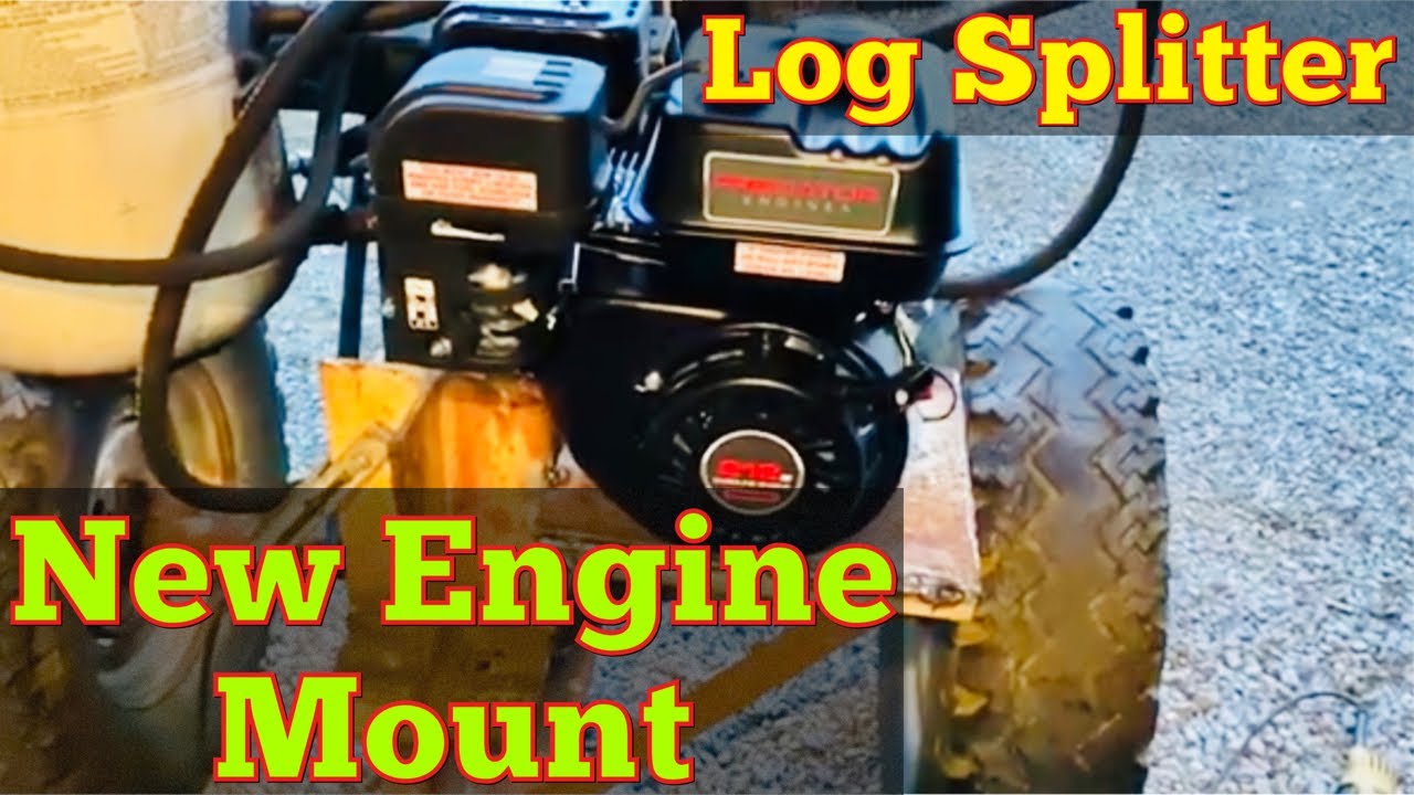 Log Splitter Engine Mount!  Predator 212cc Engine Swap!  Craftsman 110 volt Welder Review!