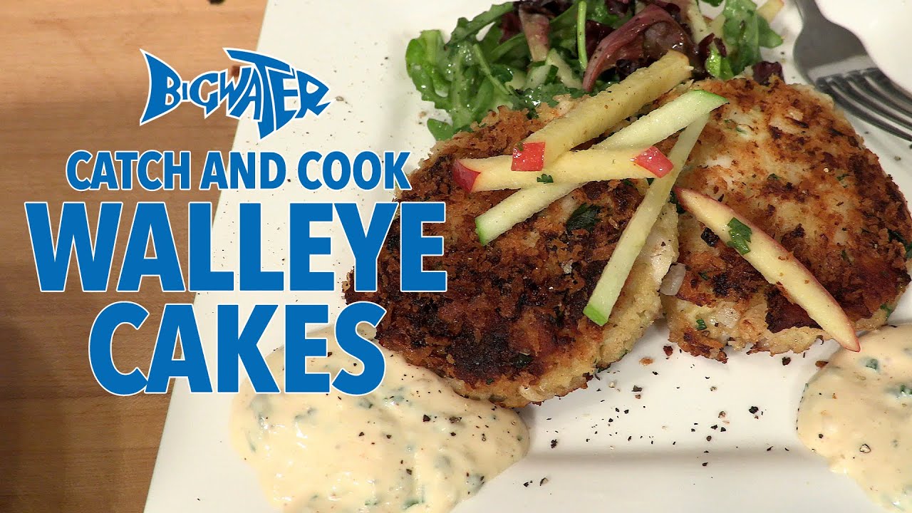 Catch and Cook Fish Recipe - Lake Erie Walleye Cakes